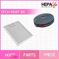 EF EFCH 9108T BK Compatible Cooker Hood Carbon filter &amp; Grease Filter - Hepalife
