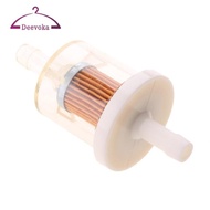 [deevoka] Inline Gas Petrol Fuel Filter Universal 7mm Pipe For Motorcycle Go Kart
