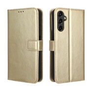 Flip Case For Samsung Galaxy A14 4G Case PU Leather Wallet Stand Phone Case For Samsung A14 4G Casin