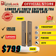 LENOVO A1 YOUTH EDITION ULTRA SLIM  DIGITAL DOOR LOCK + LETTER BOX LOCK + $200 MATTRESS VOUCHER