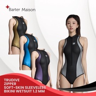Trudive Zipper Soft-Skin Sleeveless Bikini Wetsuit 1.2mm