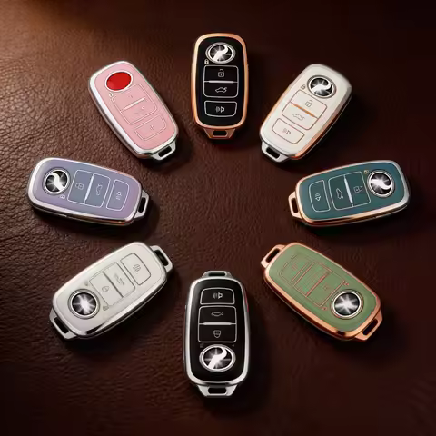 Car Key Case For Perodua Myvi/Ativa/Alza/Axia Car Key Fob Cover Shell Soft TPU Key Protection
