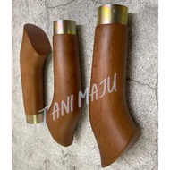 Tm2 / Hulu Pisau / HULU KAYU / WOODEN KAYU HANDLE / Hulu Sundang / anak sundang kayu / A125.4