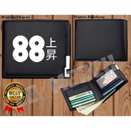 Men's Wallet 88 RISING SONG Leather Wallet Men Fashion Letter Wallet COOL EB_MERCH