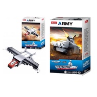 Sluban Army Aircraft  M38- (B0661B -44pcs ) / (B0661E-42pcs)