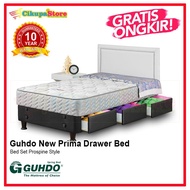 Spring Bed Guhdo New Prima Drawer Bed Prospine Style Uk 120x200 - Bed Set