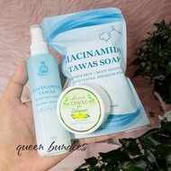 Lady Xin-Tawas Kili-kili Bundle-1 niacinamide tawas soap(malaki)+tawas deo spray+tawas calamansi