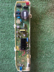 บอร์ดเครื่องซักผ้า ถังเดี่ยวอัตโนมัติ LG Smart inverter 12 kg มือ2 อะไหล่แท้พร้อมใช้งานไม่เคยผ่านการ