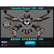 Decals for Sniper 150 V45