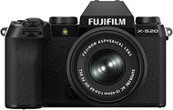 Fujifilm X-S20 26MP Mirrorless Digital Camera, XC15-45mmF3.5-5.6 Kit, X-Trans CMOS 4 APS-C Sensor, X