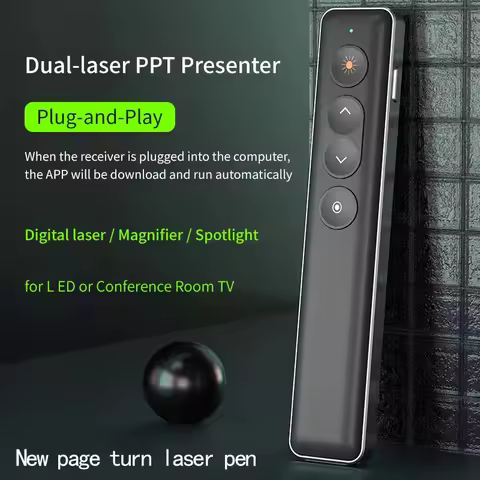 *Wireless Presenter PPT Page Turner USB Pointer Remote Control Infrared Presentation Pen For Project