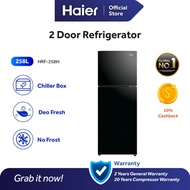 Haier 258L 2-Door Refrigerator DEO Fresh Chiller Box HRF-258H