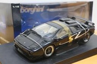 AUTOart 1/18 LAMBORGHINI DIABLO SV BLACK 蘭博基尼 黑 全新未拆