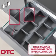 TEAMSTAR DTC Magic-Star Plus Inner Drawer Cross Divider Connector