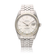 Rolex Datejust Reference 1601, a white gold and stainless steel automatic wristwatch with date, Circa 1974