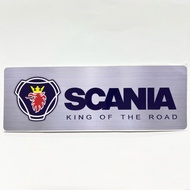 Scania King Of The Road Logo Sticker Premium Edition
