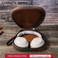 CONTACTS FAMILY Handmade Headphone for Sony wh1000xm4 / wh1000xm3 Carrying Case Storage Bag Pouch Pr