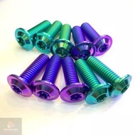 Titanium screw 8mm [Genuine titanium Gr5] titanium gr5, titanium screw 8li25. DoChoiXeMay