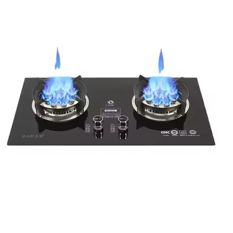 8.0KW double stove household embedded desktop gas stove Haotai natural gas liquefied gas nine chambe