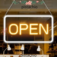 PISTACHIO Neon Sign, USB Powered Dimmable LED Neon Sign, Simple Decorative Light Window Sign Busines