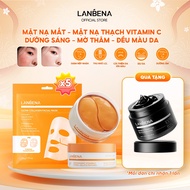Live Diep Le LANBENA COMBO Collagen Eye Mask (Box/60 pieces) + Jelly Mask (34g) *5