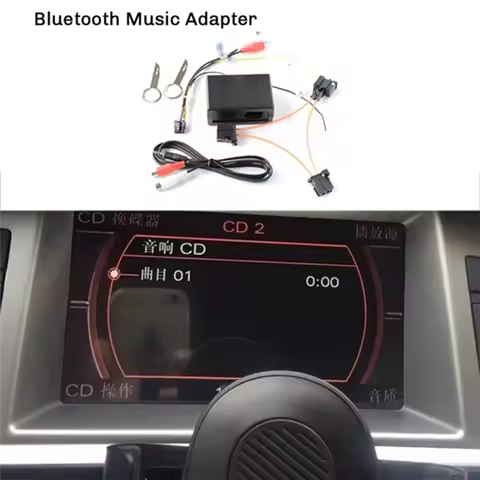 MMI 2G Bluetooth Music Adapter Bluetooth Music Adapter Car Music Adapter Bluetooth Adapter Foraudi A