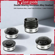 WIN 52x52 Compatible Bicycles Aluminum Headset Bearings Internal Fork Routing Predrilled Cable Hole 