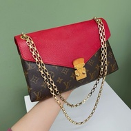 LV pallas chain老花鏈條包