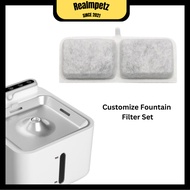Realmpetz Pet Water Dispenser Filter Cat Fountain Water Filter