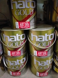 สีทองคำ hato สีรองพื้น hato สีน้ำอะคริลิค hato รองพื้นสีทองฮาโต้ HATO AG22 สูตรน้ำ (สีแดง) AG33 สูตร