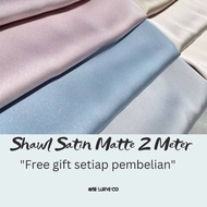 Shawl Satin Matte 2 meter