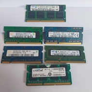 RAM 8GB 4GB 1GB DDR3L PC 12800 8500 5300 SODIM LAPTOP 1Rx8 2Rx8