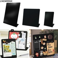LINDW99NX Magnetic Blackboard, Badge Notes Storage Vertical Desktop Message Board, High Quality DIY 