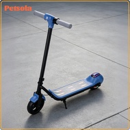 petsola 6.5-Inch Road Tire Childrens Electric Scooter Finger Controls Two-Wheel Scooter Charging Por