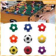 [BlesiyaedMY] 9 Pieces Foosball Table Balls Table Top Soccer Balls for Table Football Machine Recrea