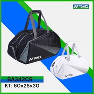 (Rep 1:1) yonex BA342CR waterproof pu leather sports open-handle handbag for men and women