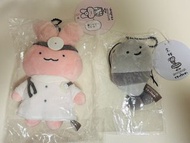 白虎與黑虎 兔仔醫生公仔