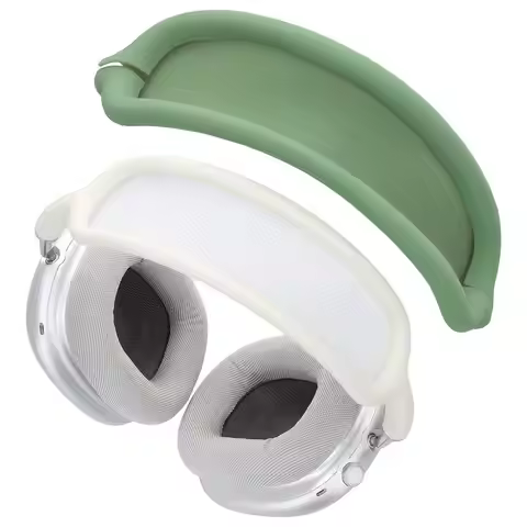 Silicone Headphone Case for Airpods Max Soft Protectors Cushion Top Protector Cover for Apple Airpod