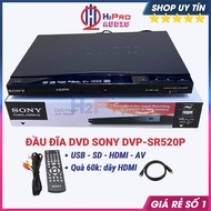 Sony S360/520P Premium DVD Player HDMI-Usb-SD-CD (Free Hdmi Cable) - Karaoke CD Player - H2pro