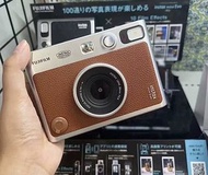 富士相機instax mini Evo拍立得相機棕色