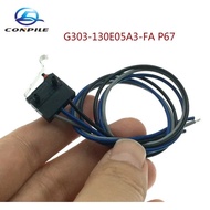 G303-130E05A3-FA P67 jenis wayar suis mikro kalis air untuk kunci pintu kereta