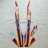 MERAH F1ZR 1997 MOTORCYCLE STRIPING STICKER NON-CLUTCH RED