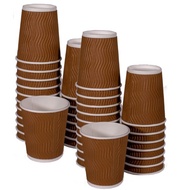 [CARTON] Coffee/ Ripple Paper Cup 8oz/12oz/16oz