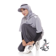 Aladdin JOGGER Gray | Attiqa Active (Active wear sport hijab Sportswear)