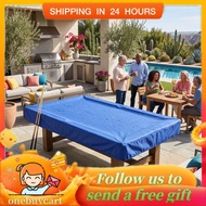 Onebuycart Pool Table Cover Water Proof Oxford Fabric Billiard Protector Anti Scratch for Home Club 