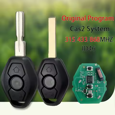 5WK49147 / 125 315MHZ 434MHZ 868MHz CAS2 System For BMW 1 3 5 X5 E46 E60 E61 E63 E64 E70 E87 ID46 HI