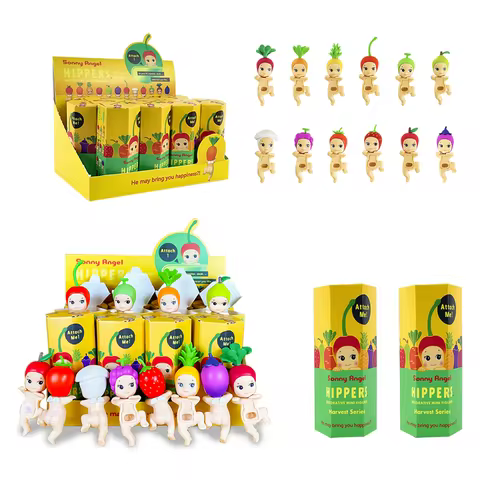 Sonny Angel Blind Box Harvest Series Fruit And Vegetable Anime Figures Ornaments Dolls Fans Children