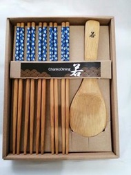 日本 ChankoDining 若 竹筷 飯匙 飯勺 筷子 禮盒 日式 和風