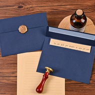 10 Pcs Minimalist Vintage Envelopes for Handwritten Love Letters Greeting Cards with Self Adhesive K