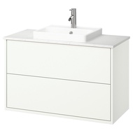 HAVBÄCK / ORRSJÖN Wash-stnd w drawers/wash-basin/tap 102x49x71 cm